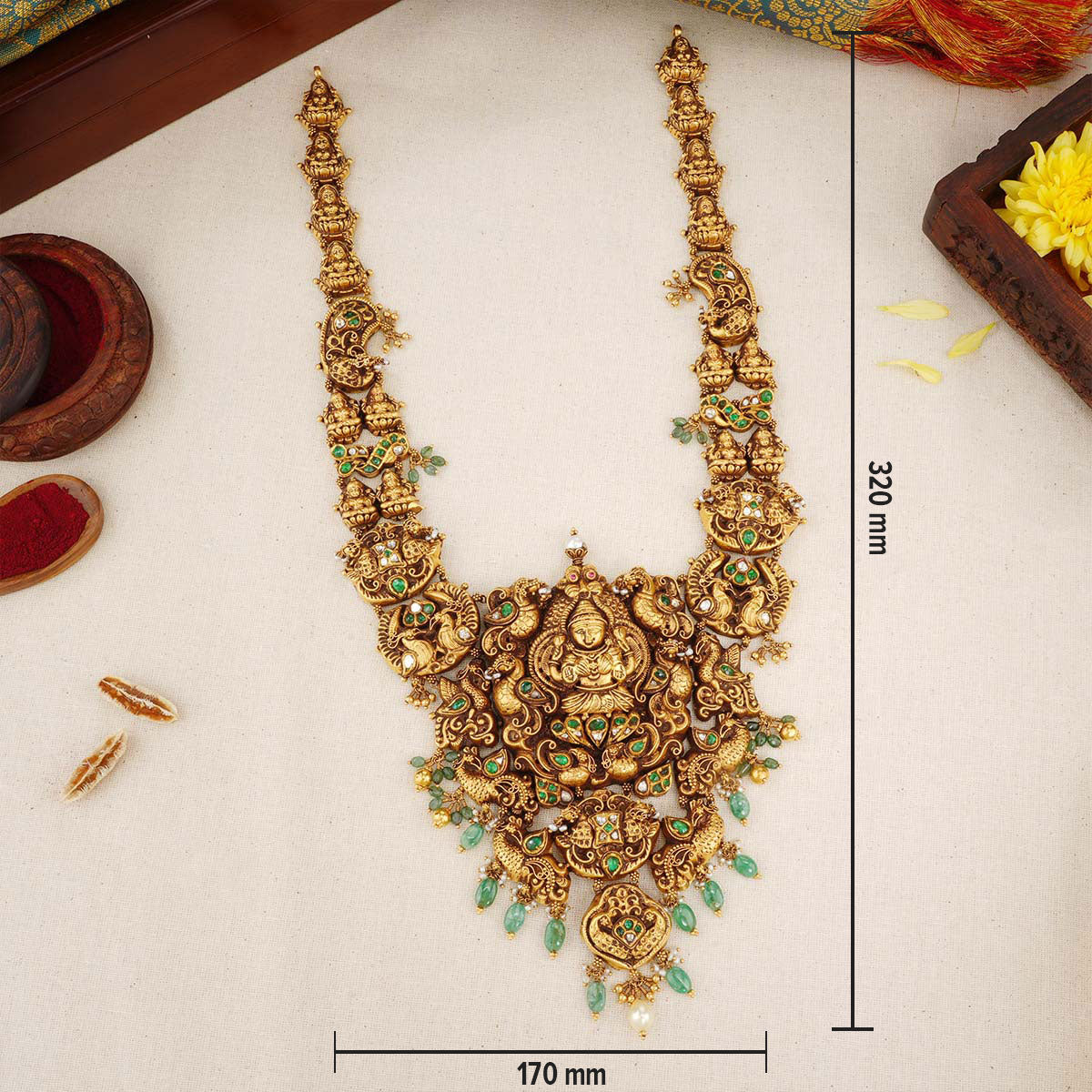 Chithara Nagas Long Necklace