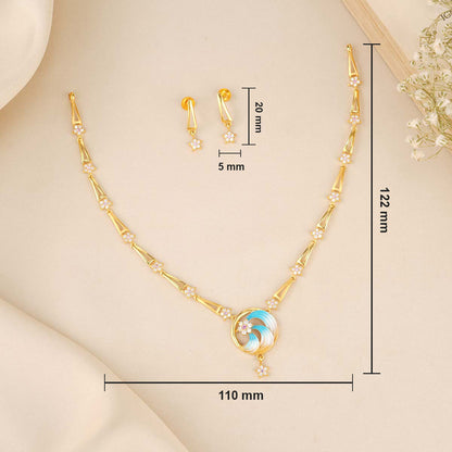 Avinsha Short Necklace Set