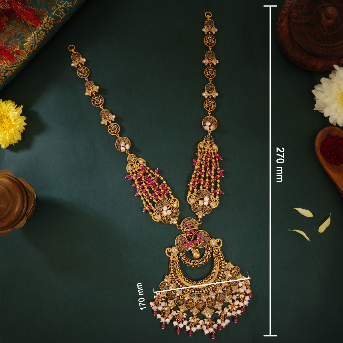 Sananda Antique Necklace set