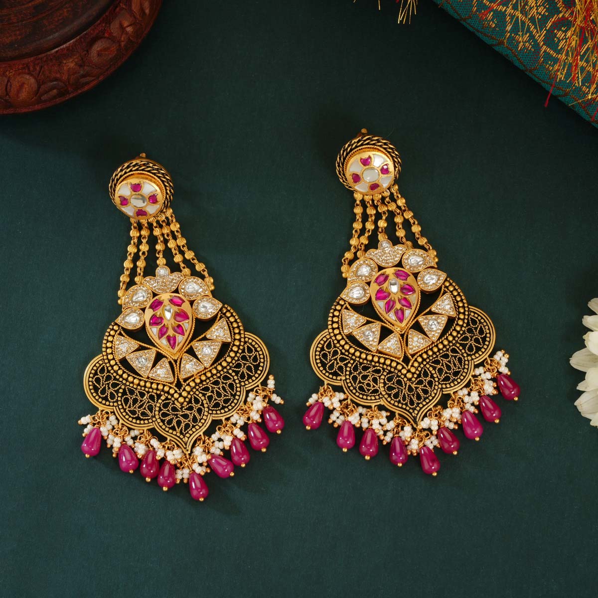 Kaushiki Antique Necklace set