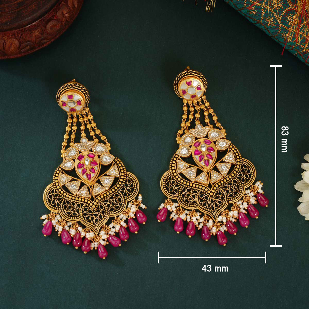 Kaushiki Antique Necklace set