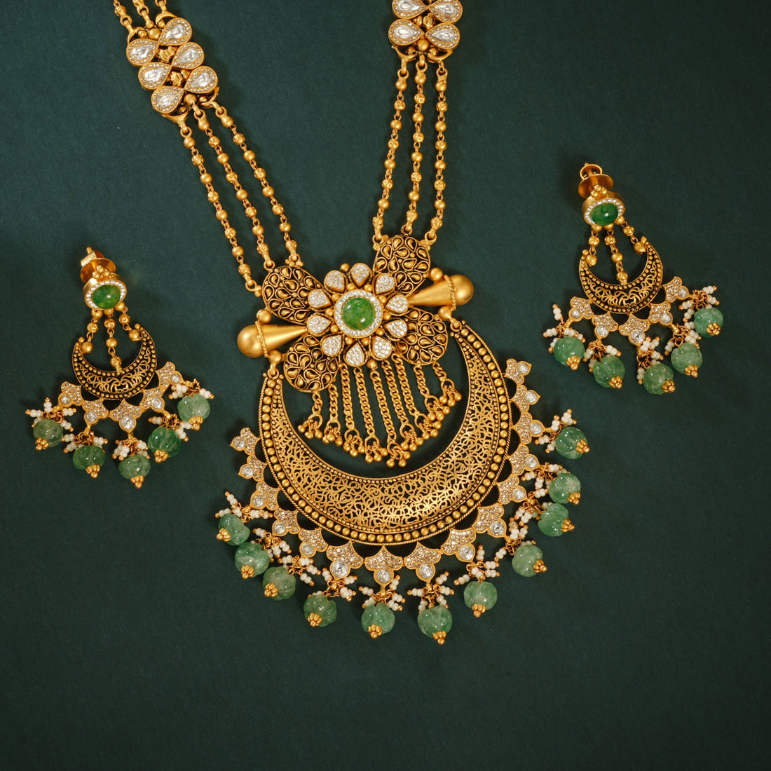 Yajitha Antique Necklace set