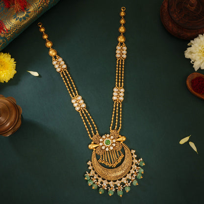 Yajitha Antique Necklace set