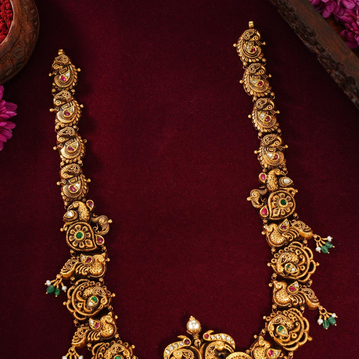 Vedicvarnam Nagas Long Necklace