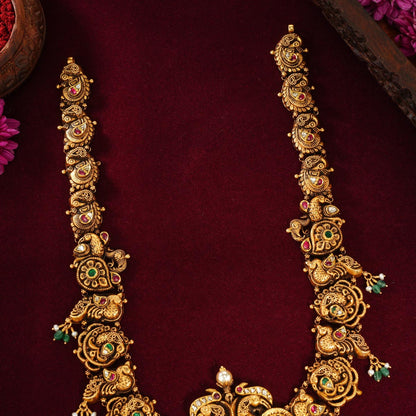 Vedicvarnam Nagas Long Necklace