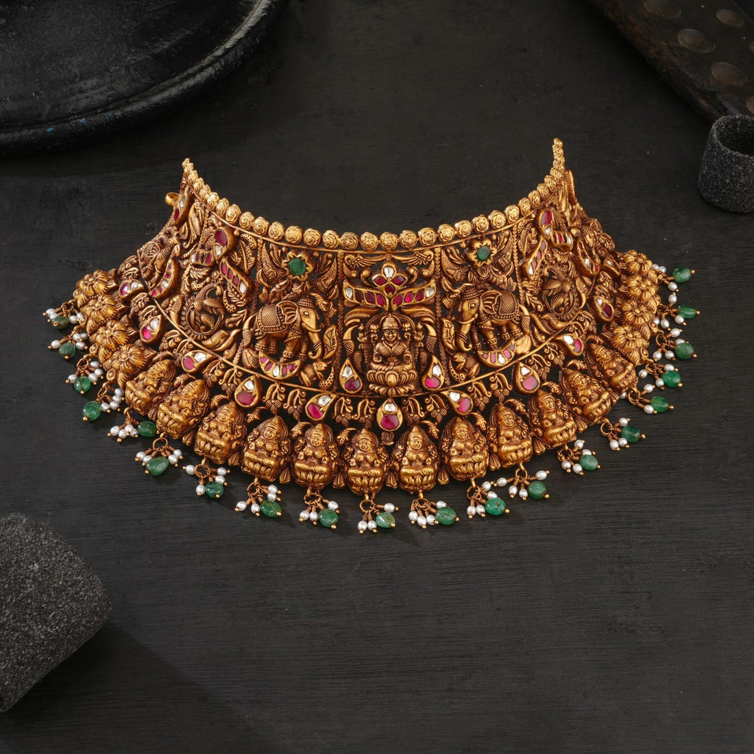 Lokhamadha Antique Choker