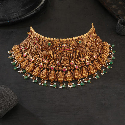 Lokhamadha Antique Choker