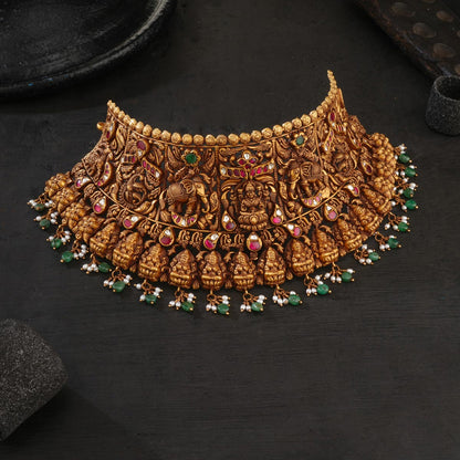 Lokhamadha Antique Choker