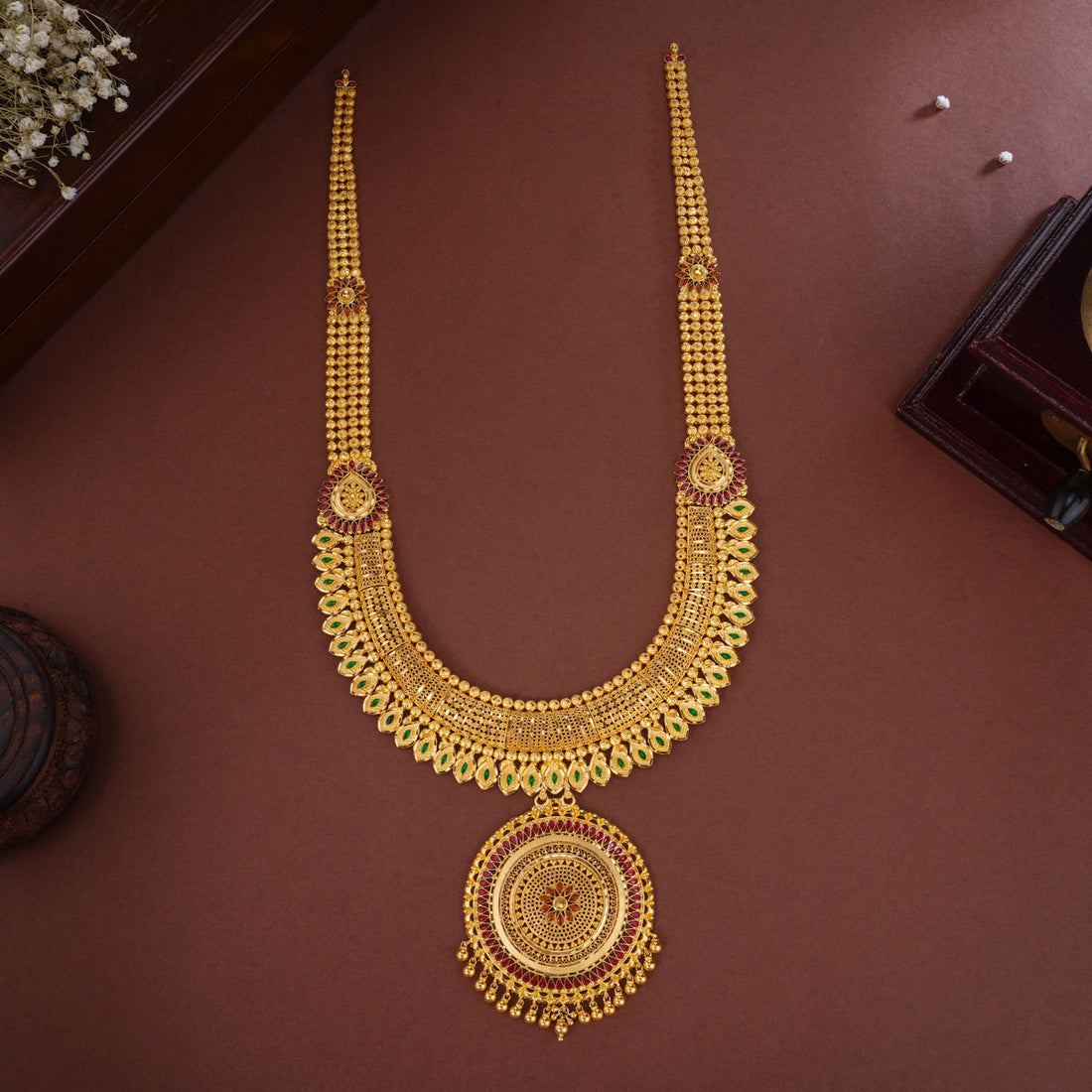 Thiripura Long Necklace