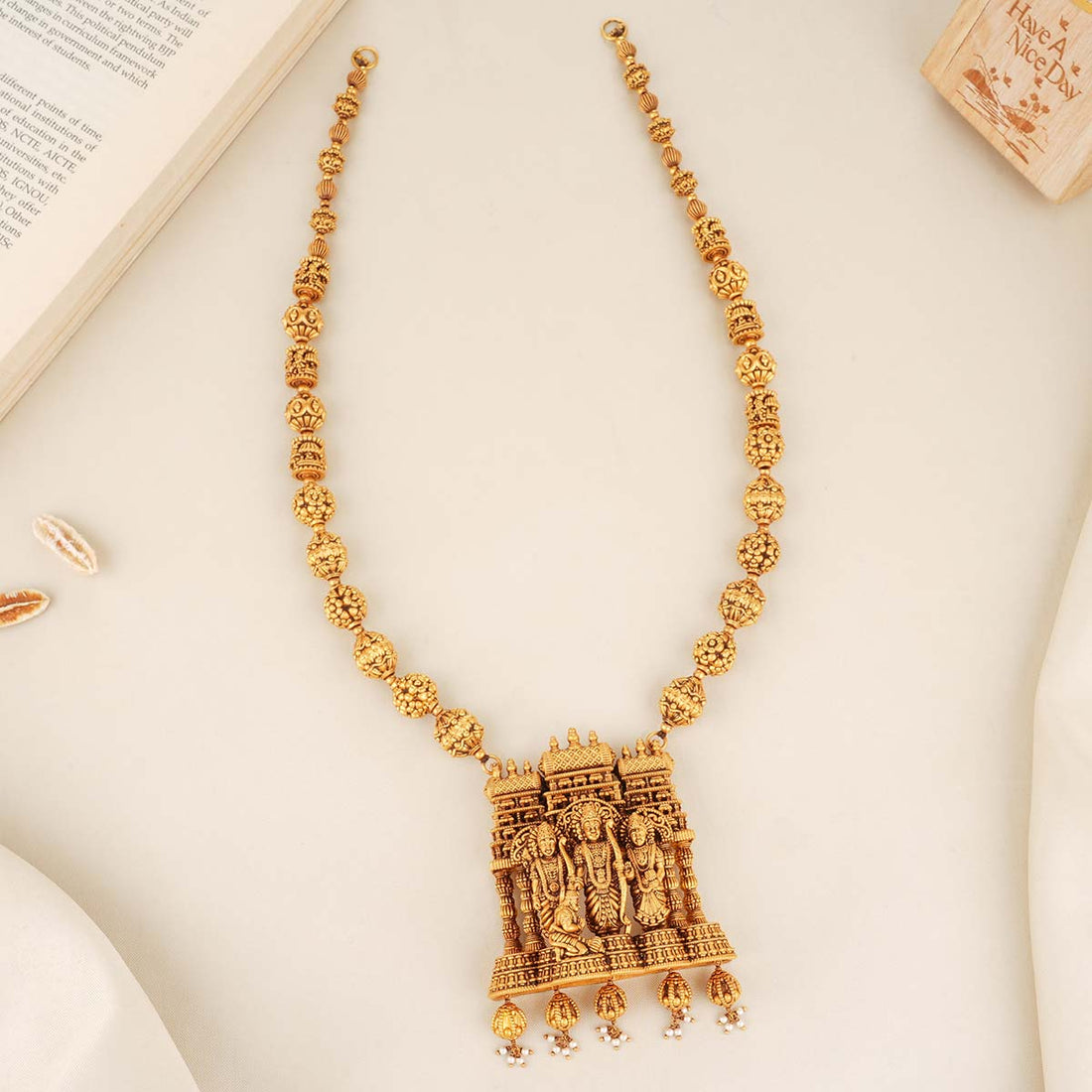 Goddess Ram Sita Long Necklace