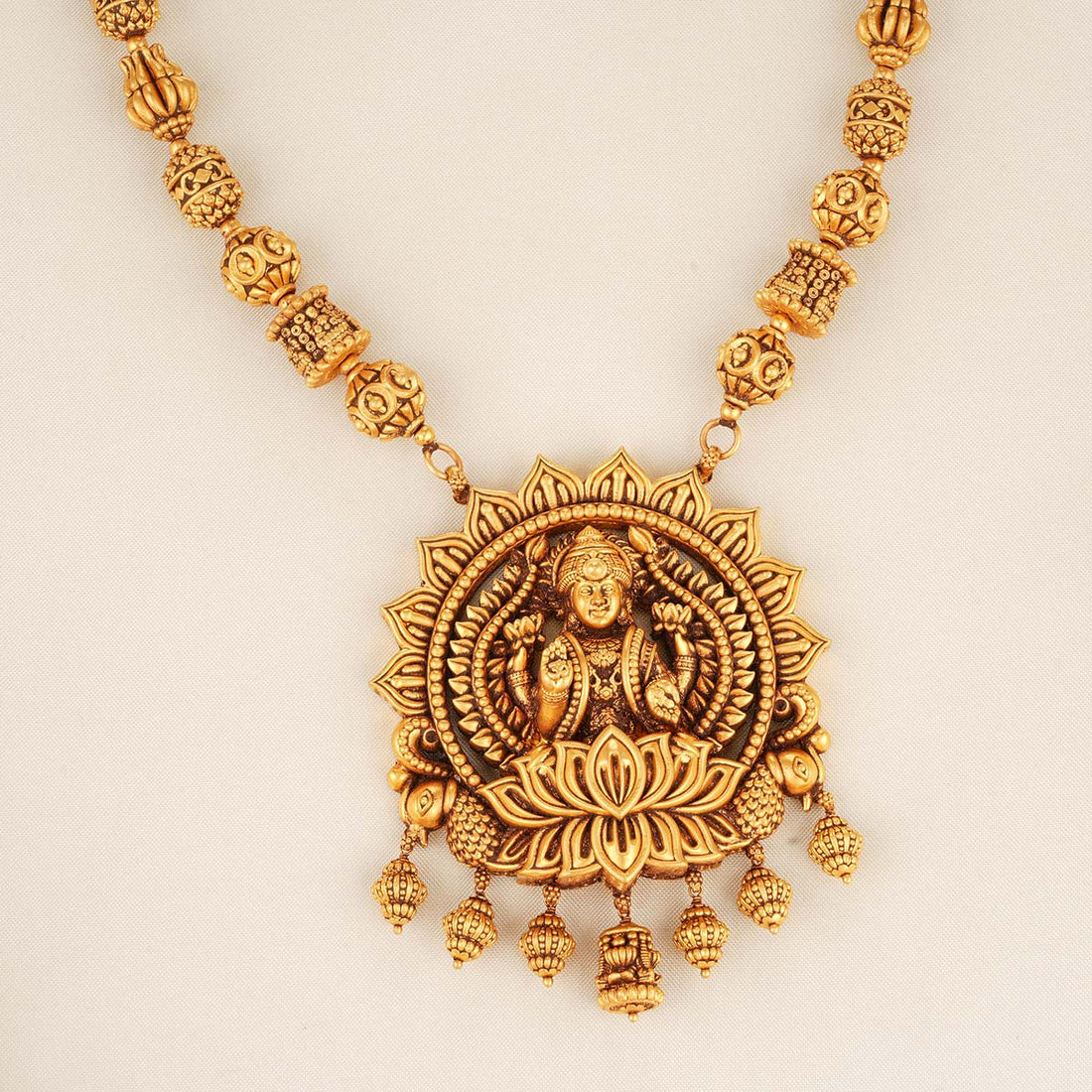 Gorgeous Lakshmi Long Necklace