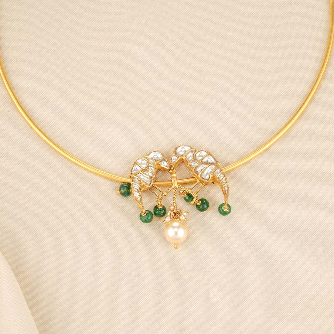 Twin Birds Hasli Short Necklace Set