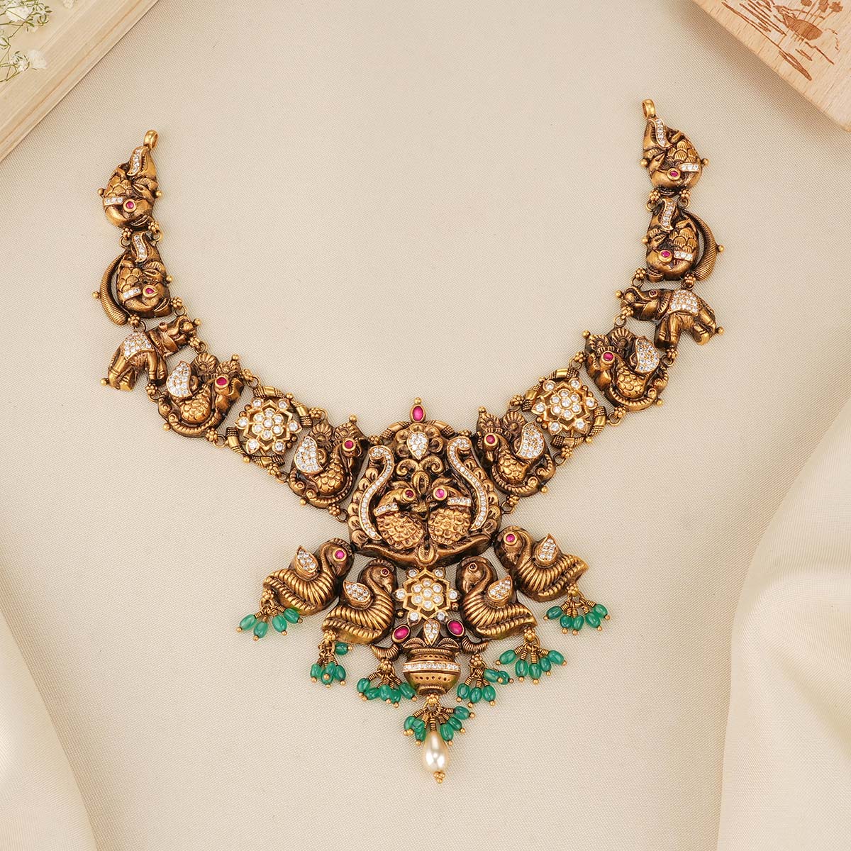 Amrutha Nagas Short Necklace