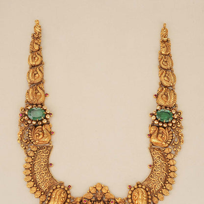 Golden Charms Long Necklace