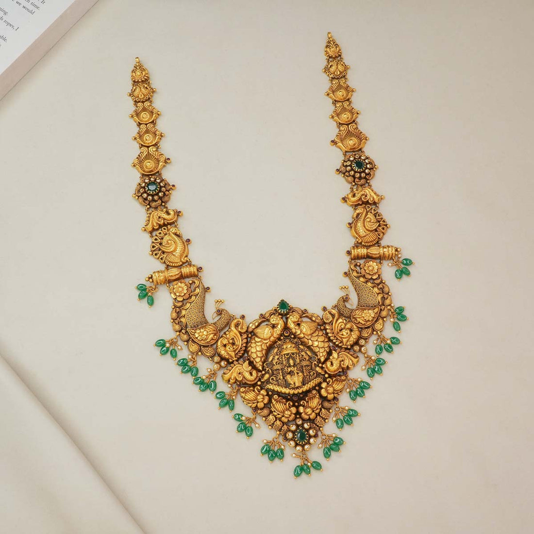 Glowing Charm Long Necklace
