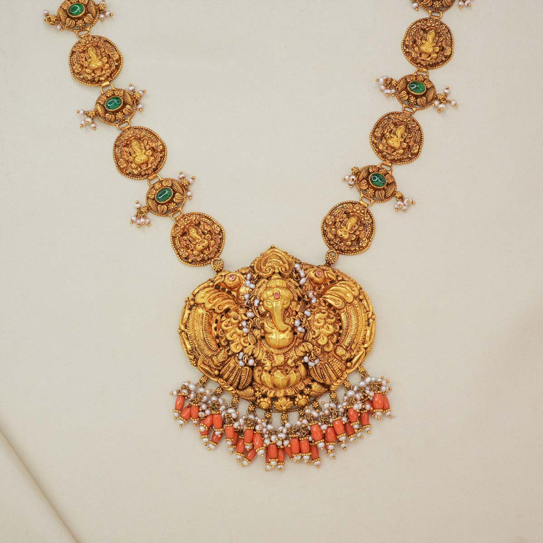 Lord Vinayaga Long Necklace
