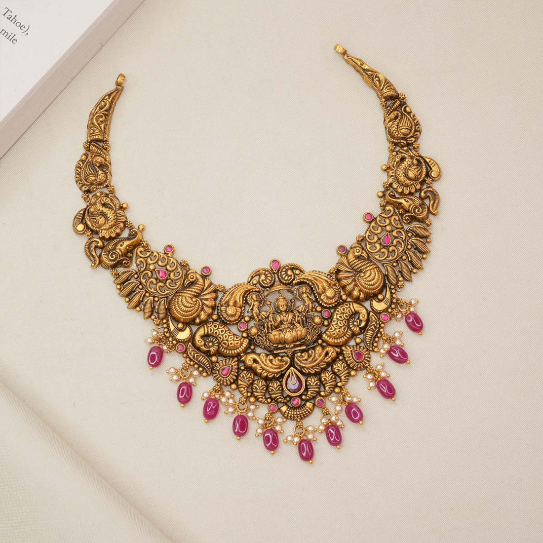 Goddess Lakshmi Nagas Short Necklace