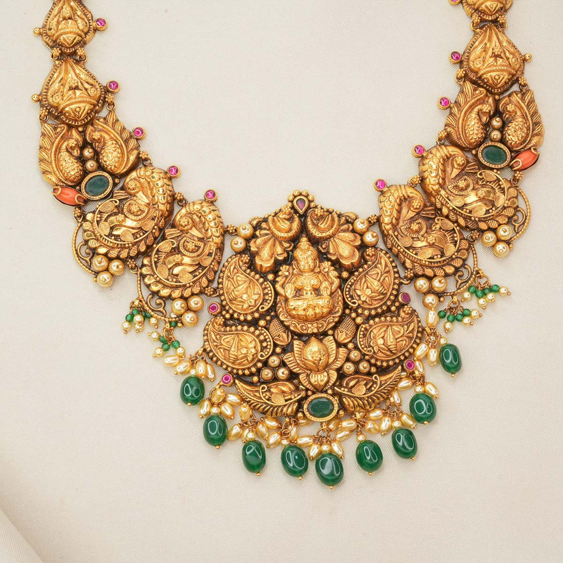Bridal Antique Nagas Short Necklace