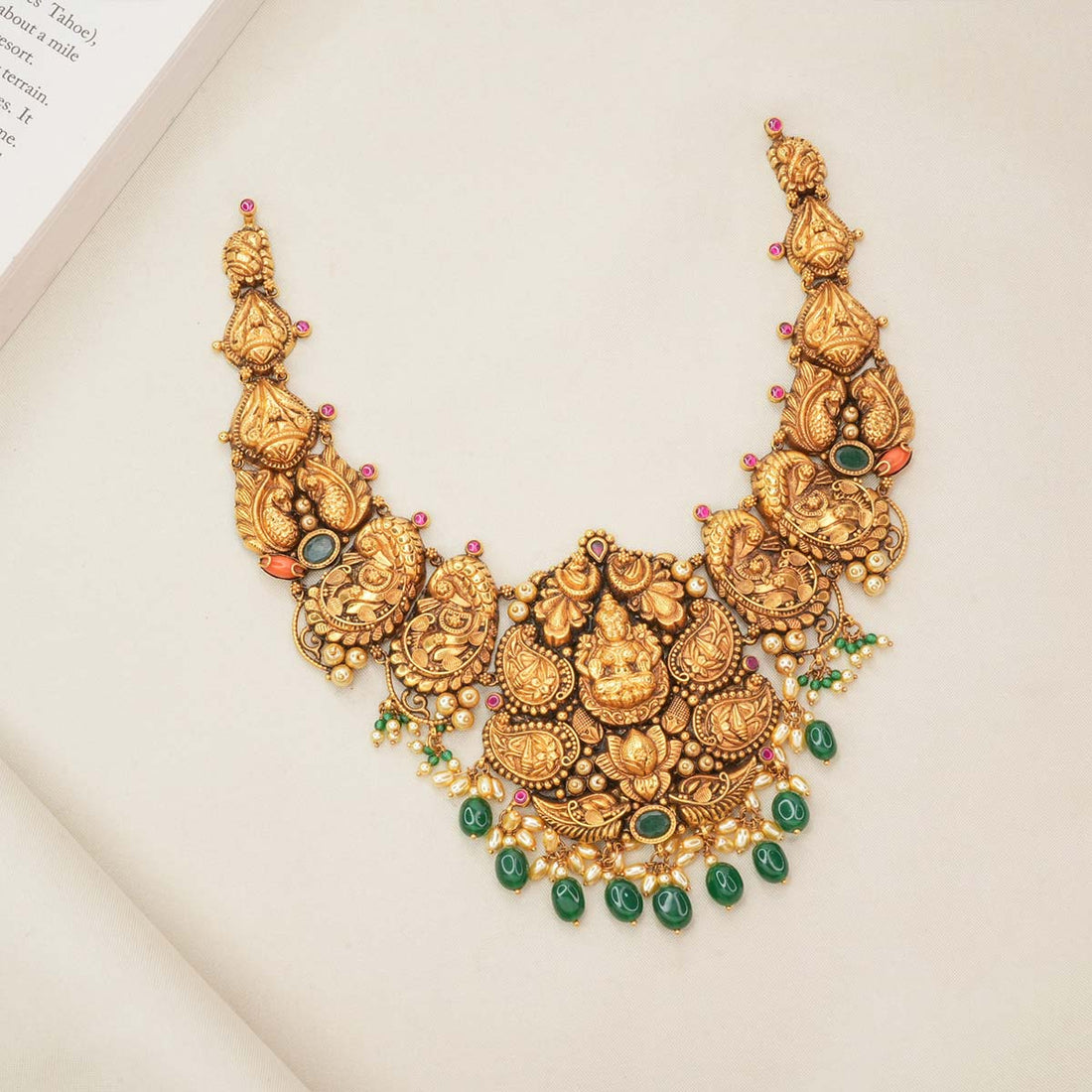Bridal Antique Nagas Short Necklace