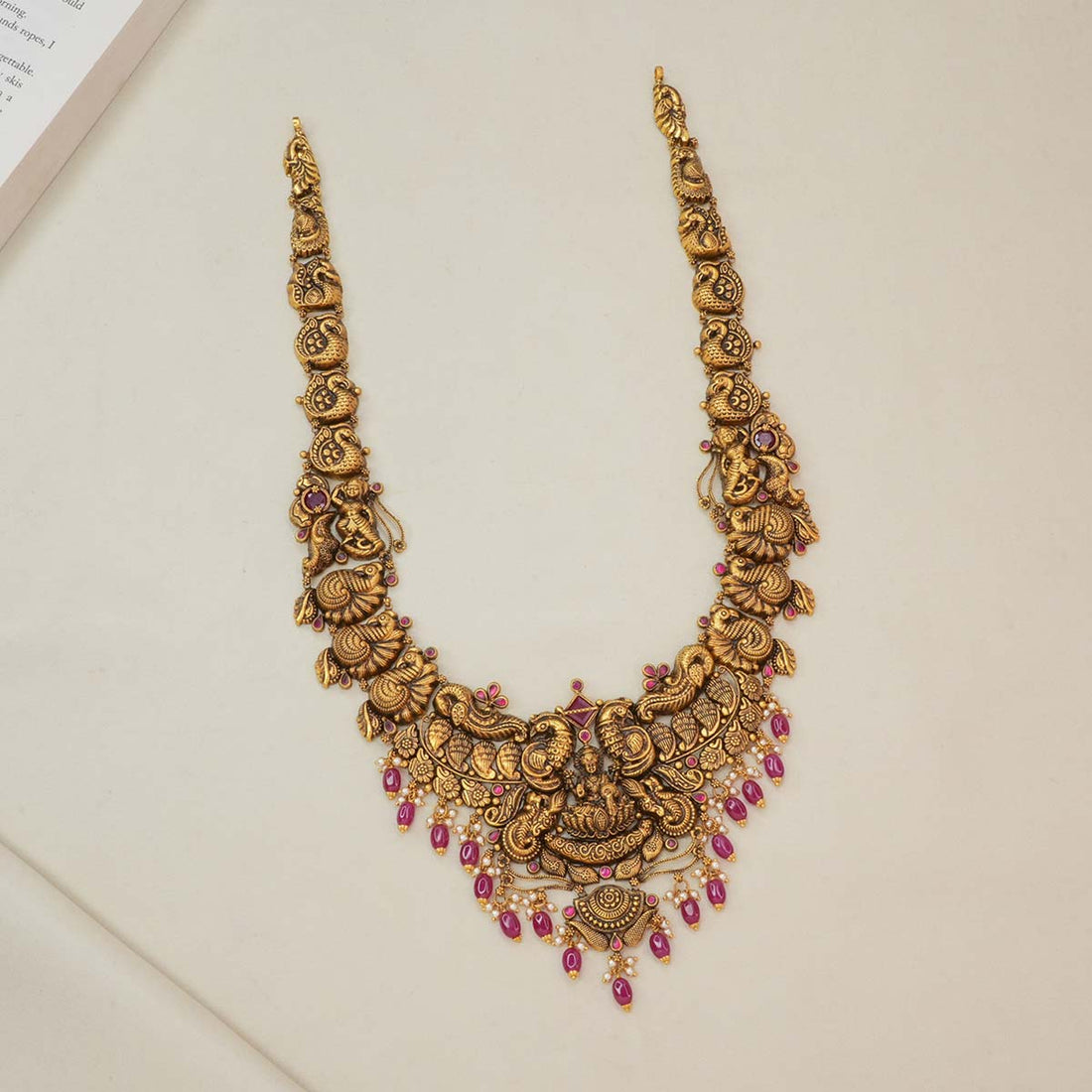 Temple Glow Long Necklace