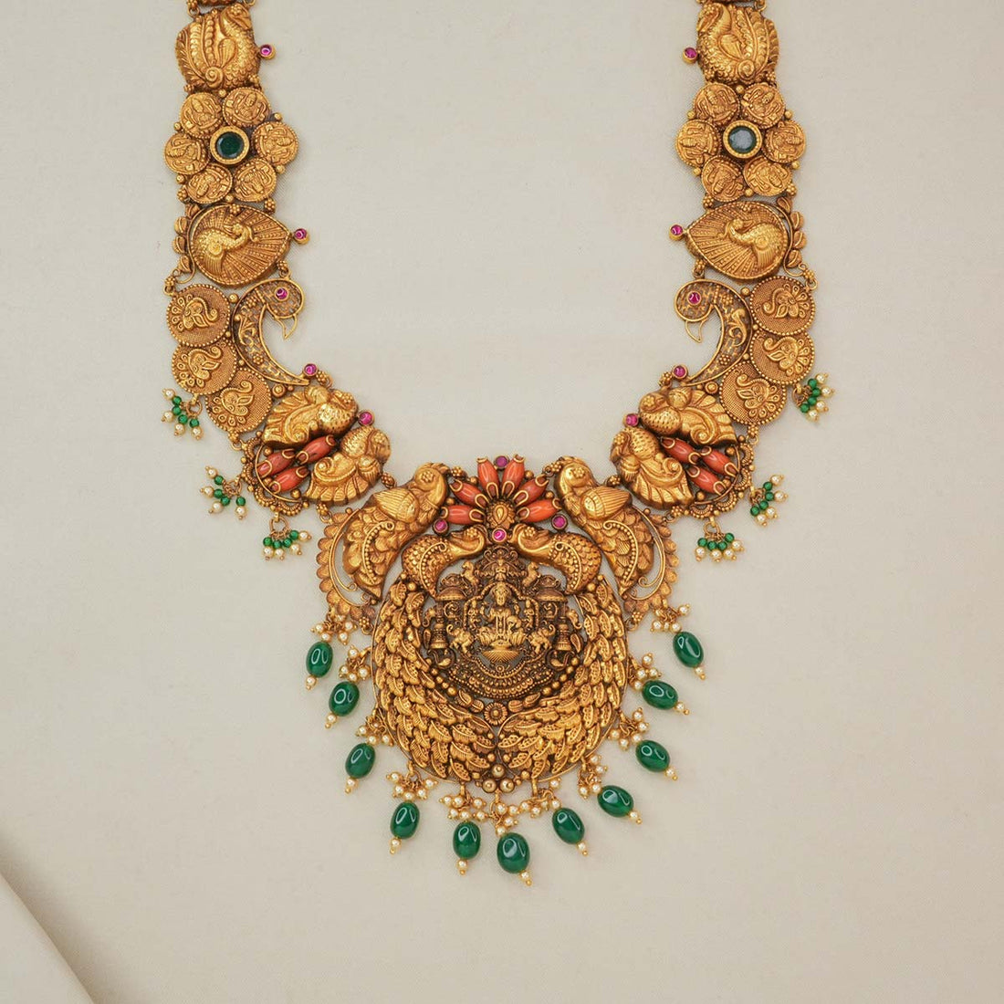 Aaranya Antique Long Necklace