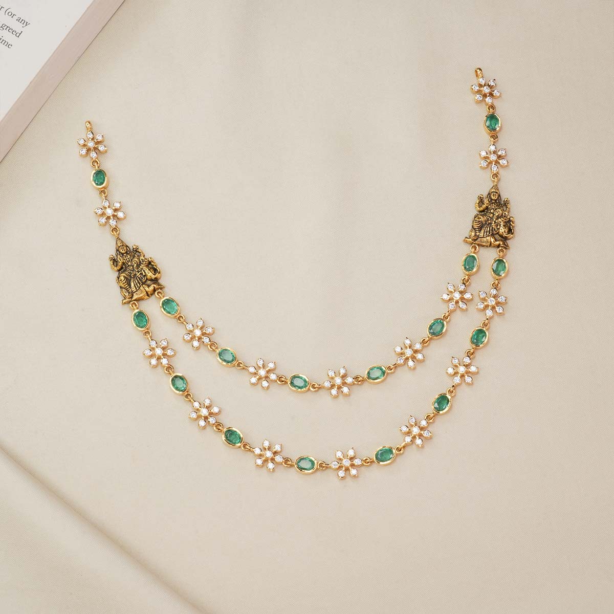Double layer Short Necklace