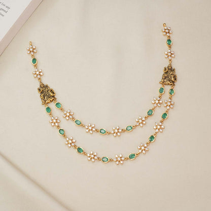 Double layer Short Necklace