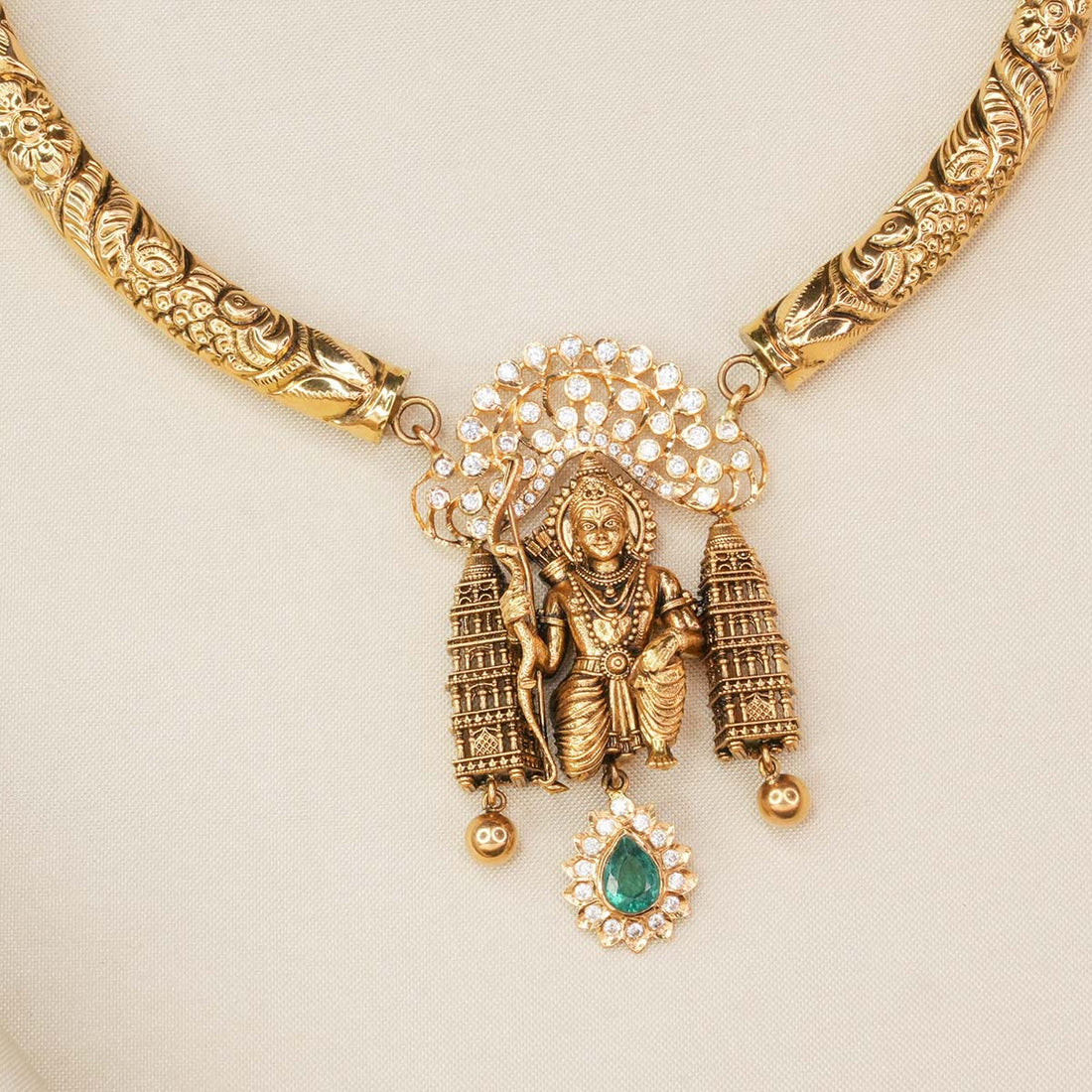 Shri Ramar Short Necklace