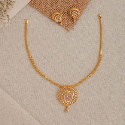 Shervikha Short Necklace Set