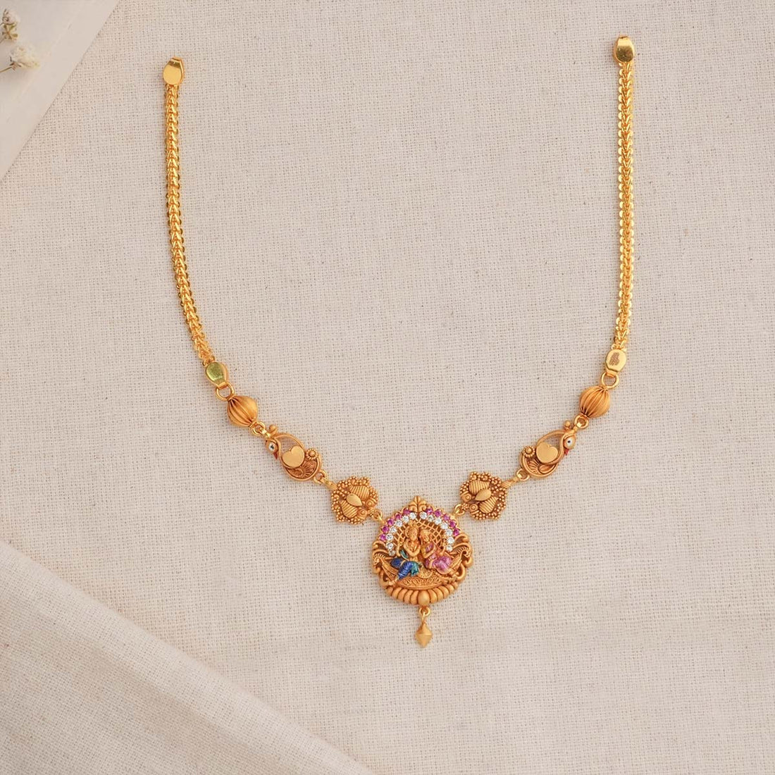 Radhe Krishna Short Necklace