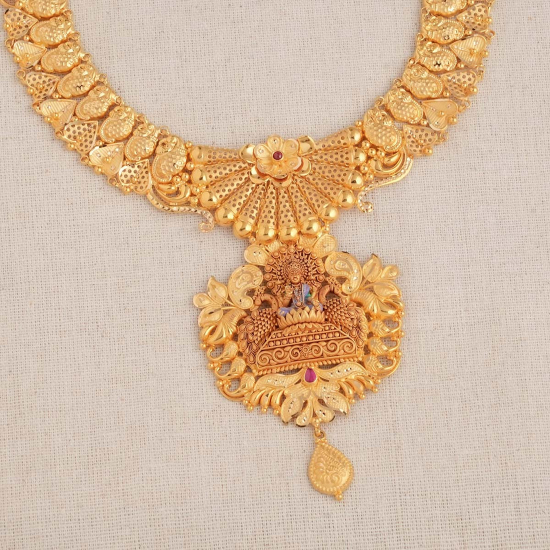 Goddess Lakshmi Short Necklace