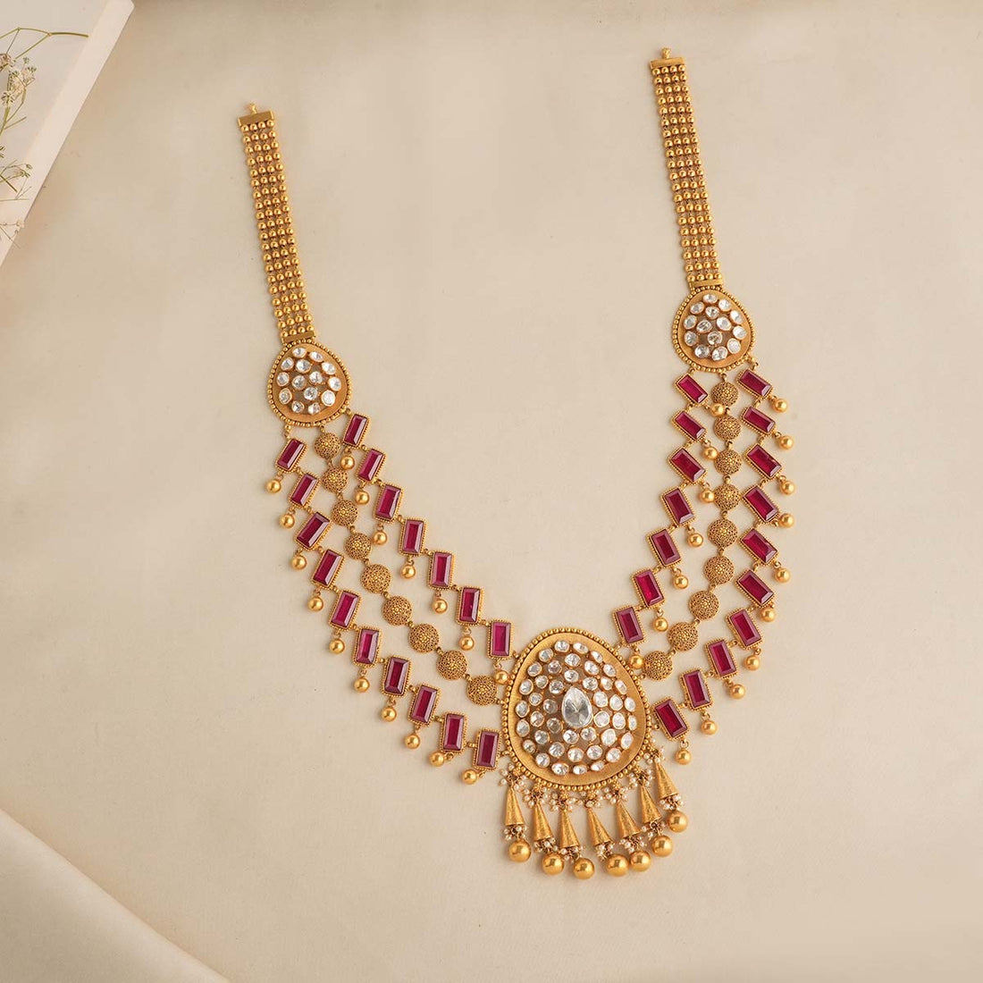 Charm Layered  Long Necklace