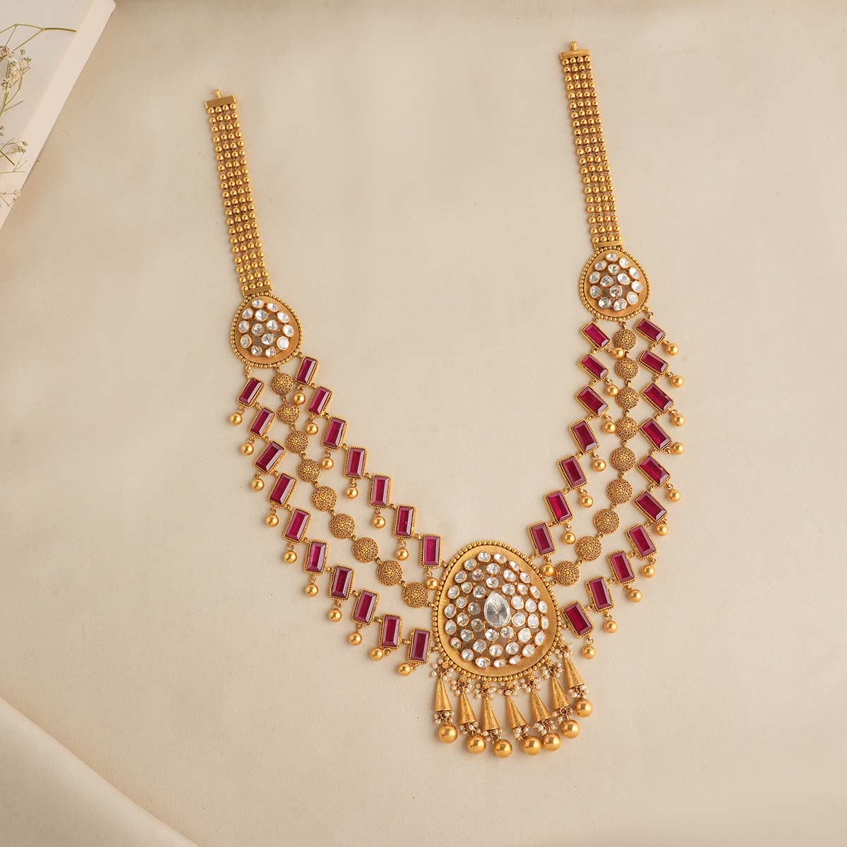 Charm Layered  Long Necklace