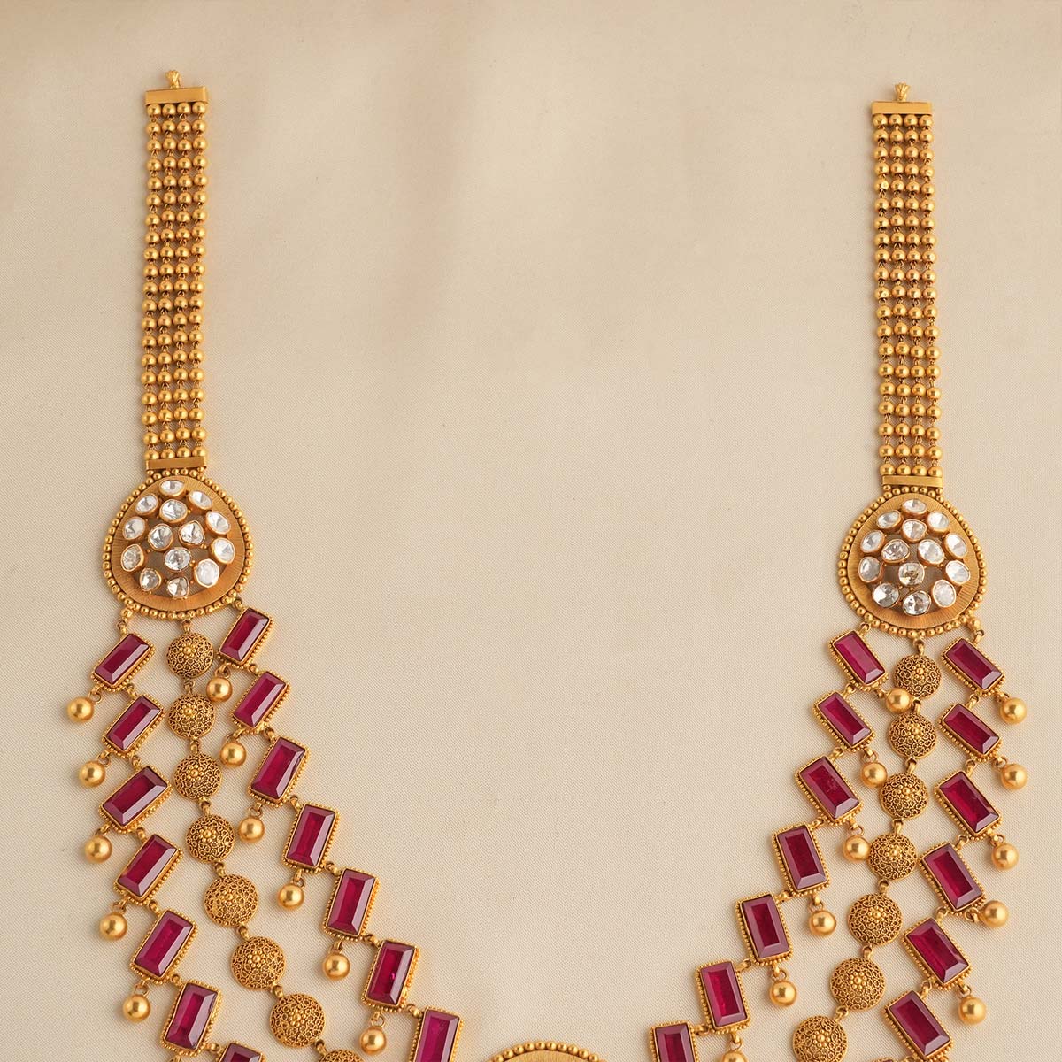 Charm Layered  Long Necklace