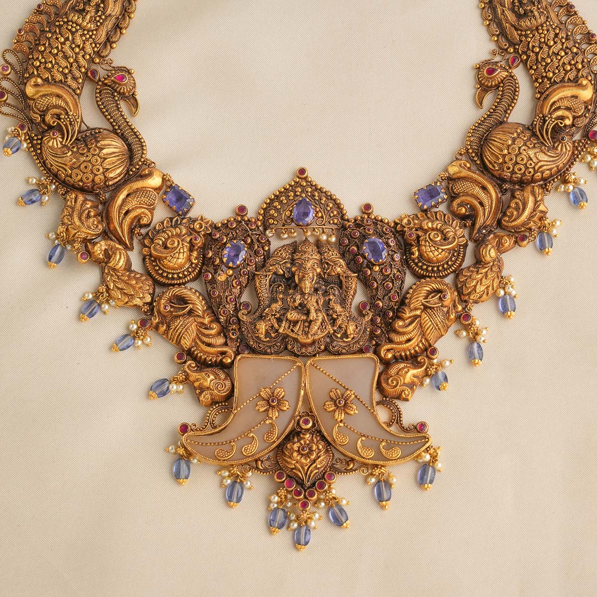 Nayanthikha Nagas Long Necklace