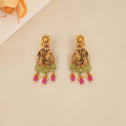 Luxurious Antique Long Necklace Set