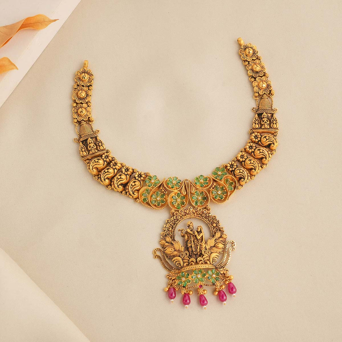 Heritage Antique Nagas Short Necklace