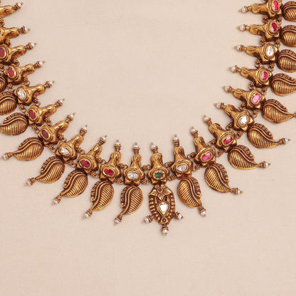 Traditional Antique Nagas Long Necklace
