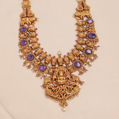 Raveena Antique Nagas Long Necklace