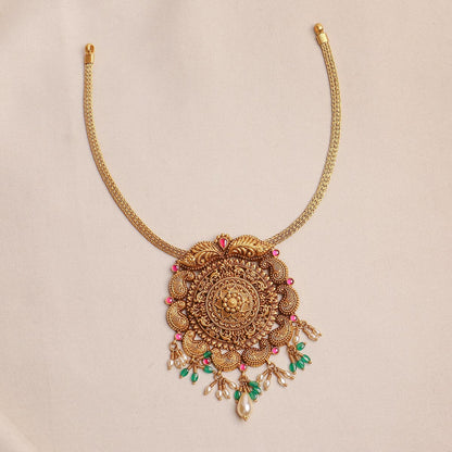 Anisha Antique Nagas Short Necklace