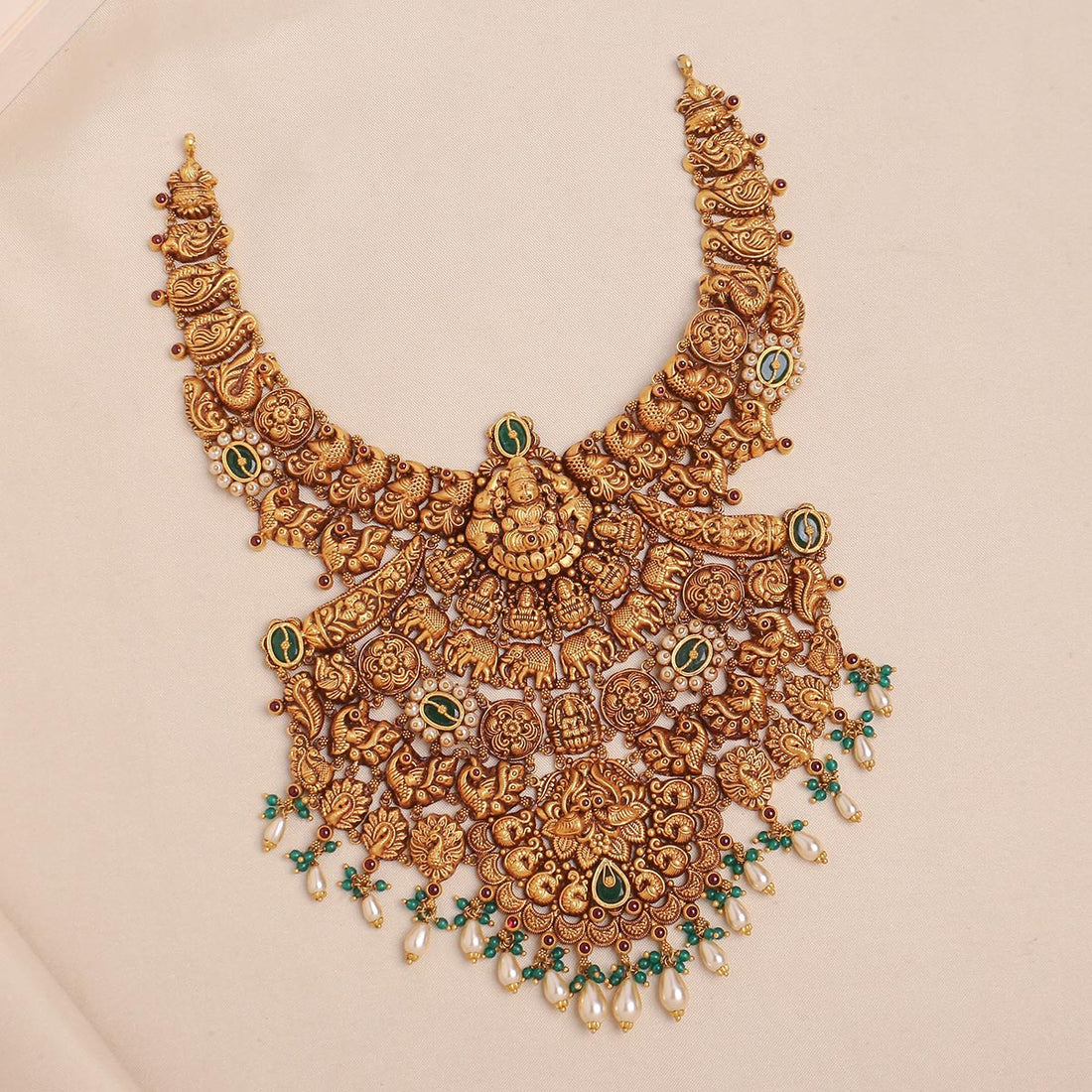 Lavithra Antique Nagas Short Necklace