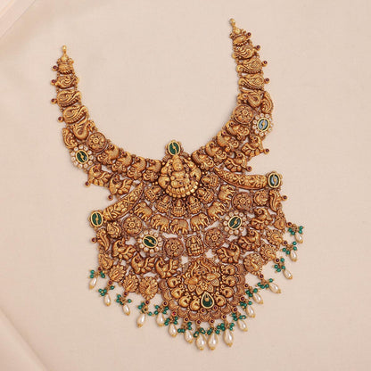 Lavithra Antique Nagas Short Necklace