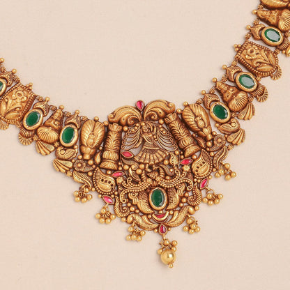Dainty Antique Short Necklace