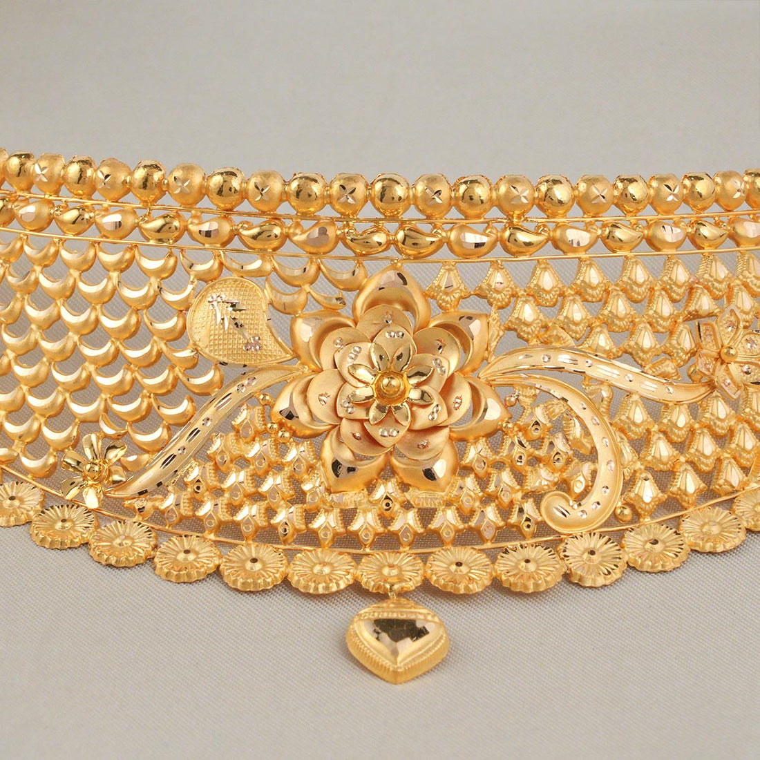 Floral Gold Choker