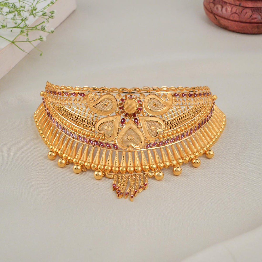 Exquisite Gold Choker