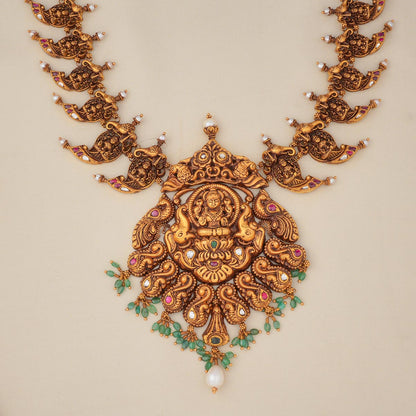 Facinate Antique Nagas Long Necklace