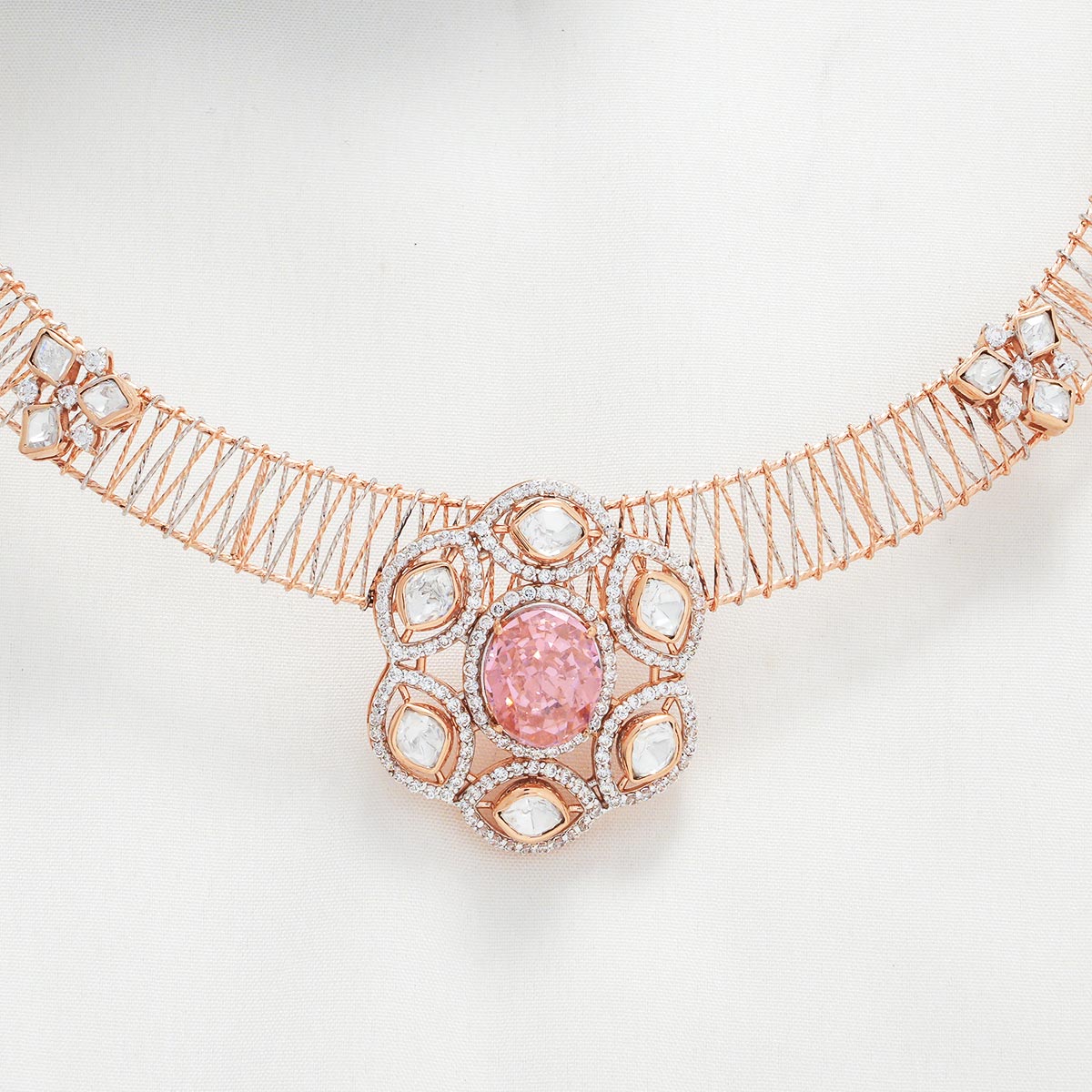 Akshaya Short Necklace Set