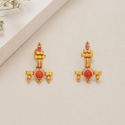 Shervina Charm Short Necklace Set