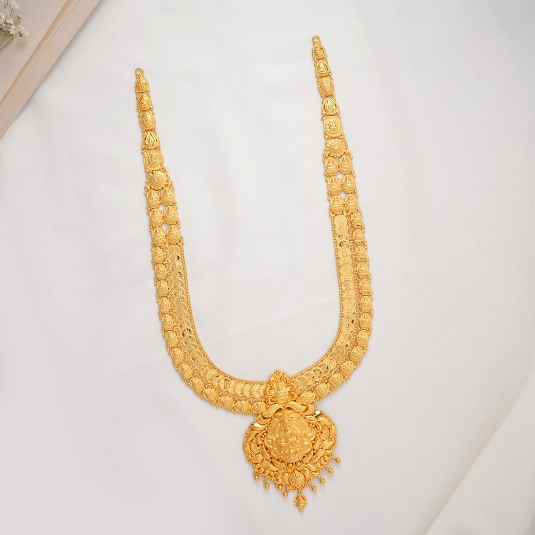 Golden Glow Long Necklace