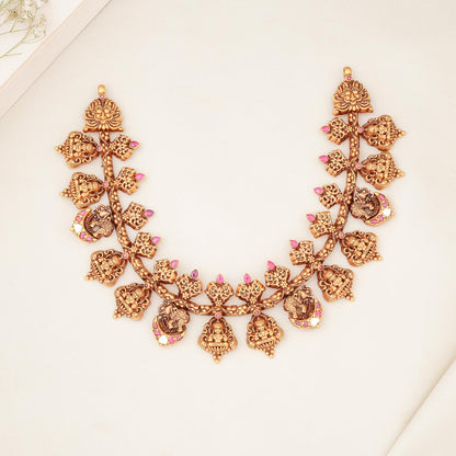 Glaring Nagas Short Necklace